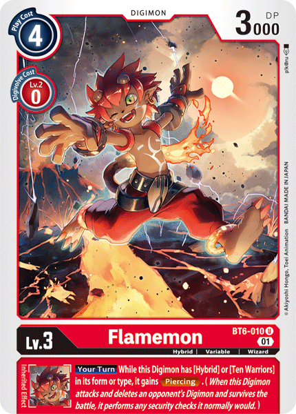 Flamemon [BT6-010] [Double Diamond] | Red Riot Games CA
