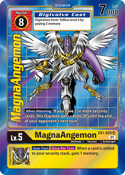 MagnaAngemon [EX1-029] (Alternate Art) [Classic Collection] | Red Riot Games CA