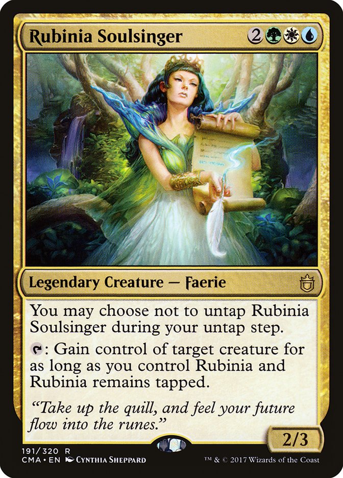 Rubinia Soulsinger [Commander Anthology] | Red Riot Games CA