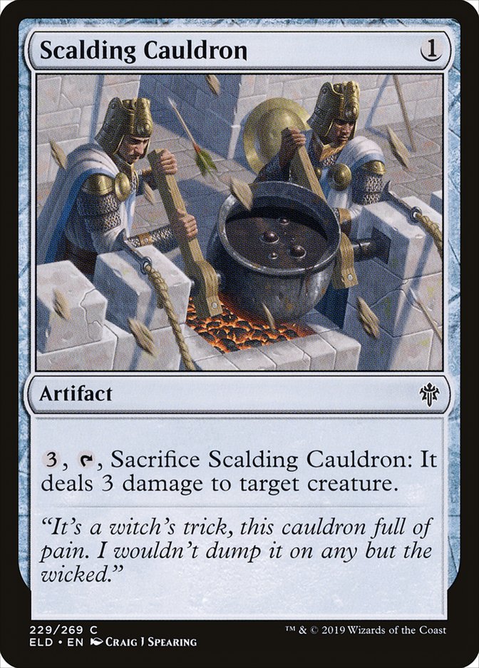 Scalding Cauldron [Throne of Eldraine] | Red Riot Games CA