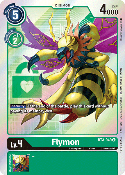 Flymon [BT3-049] (Buy-A-Box Promo) [Release Special Booster Ver.1.5 Promos] | Red Riot Games CA