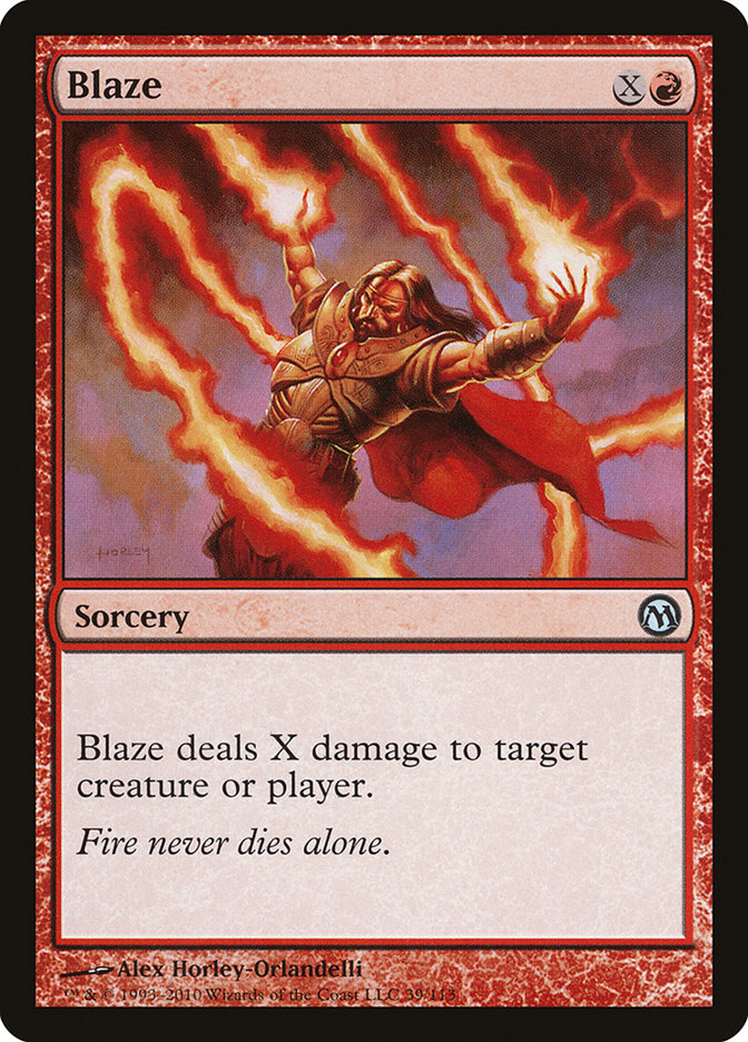 Blaze [Duels of the Planeswalkers] | Red Riot Games CA