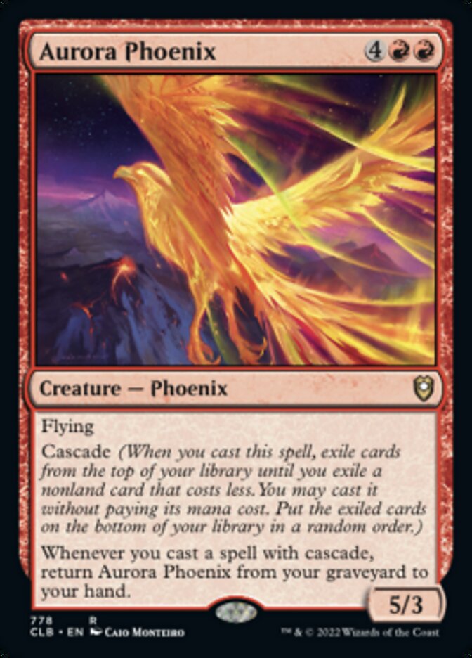 Aurora Phoenix [Commander Legends: Battle for Baldur's Gate] | Red Riot Games CA