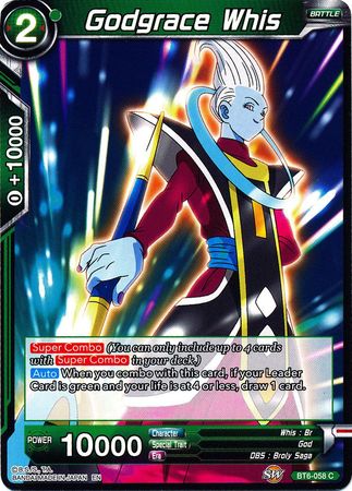Godgrace Whis (BT6-058) [Destroyer Kings] | Red Riot Games CA