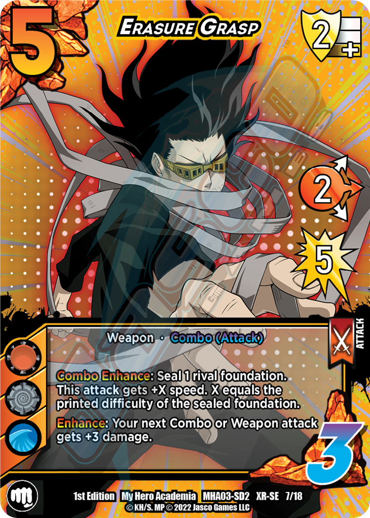 Erasure Grasp (XR) [Heroes Clash]