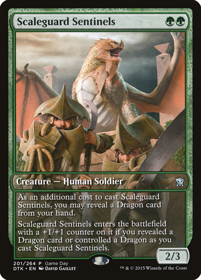 Scaleguard Sentinels (Game Day) [Dragons of Tarkir Promos] | Red Riot Games CA