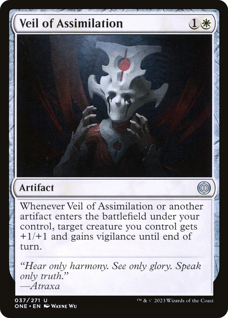 Veil of Assimilation [Phyrexia: All Will Be One] | Red Riot Games CA
