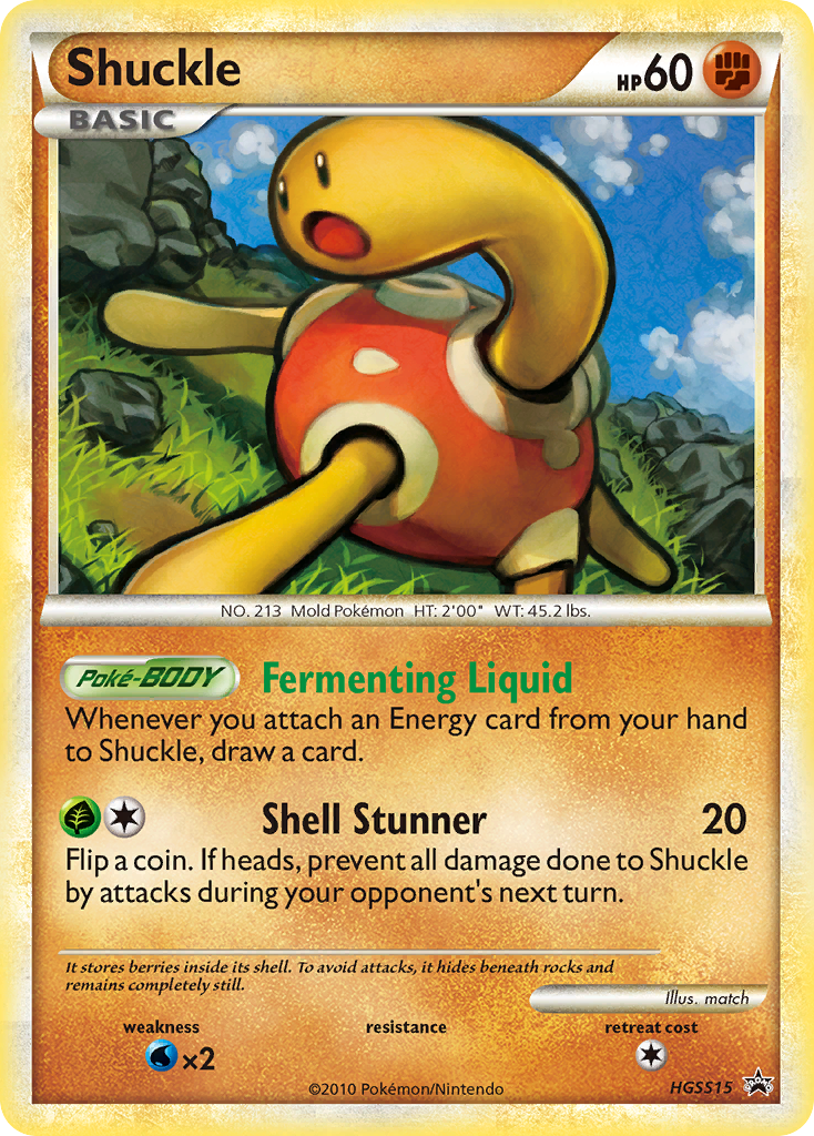 Shuckle (HGSS15) [HeartGold & SoulSilver: Black Star Promos] | Red Riot Games CA