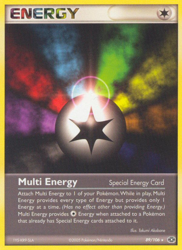 Multi Energy (89/106) [EX: Emerald] | Red Riot Games CA