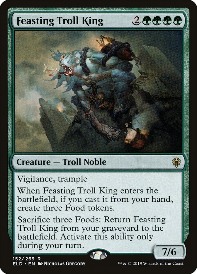 Feasting Troll King [Throne of Eldraine] | Red Riot Games CA