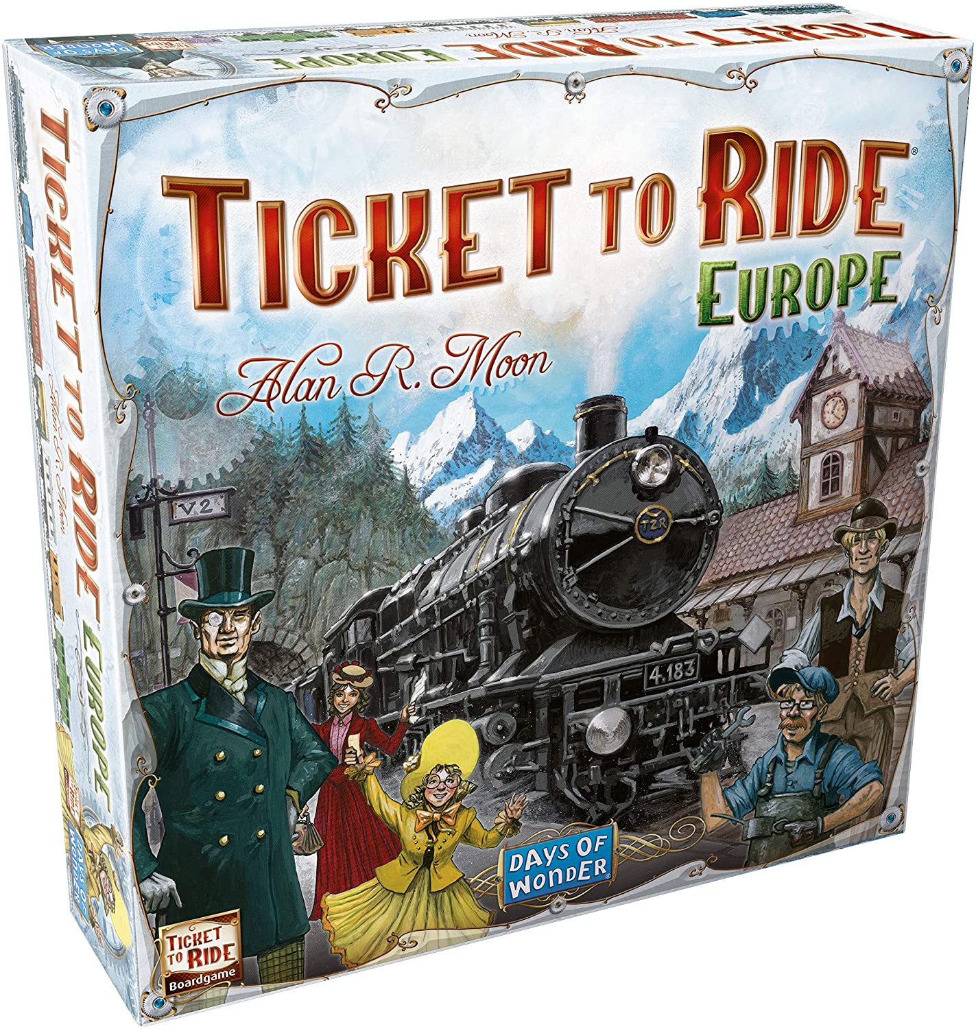 Ticket to Ride Board Game: Europe | Red Riot Games CA