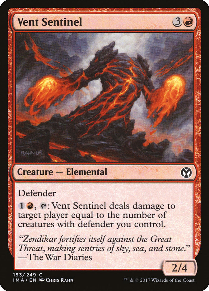 Vent Sentinel [Iconic Masters] | Red Riot Games CA