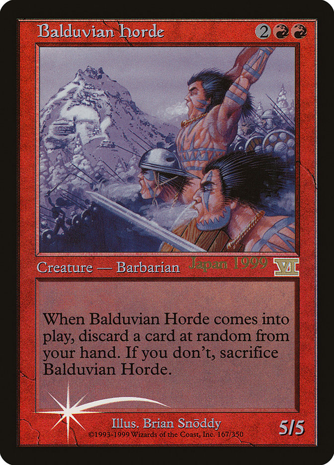 Balduvian Horde (Worlds) [World Championship Promos] | Red Riot Games CA