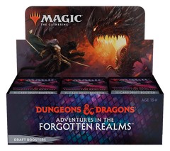 Dungeons & Dragons: Adventures in the Forgotten Realms - Draft Booster Box | Red Riot Games CA