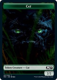 Cat (011) // Goblin Wizard Double-Sided Token [Core Set 2021 Tokens] | Red Riot Games CA
