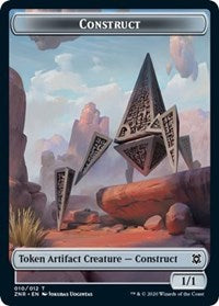 Construct // Illusion Double-Sided Token [Zendikar Rising Tokens] | Red Riot Games CA