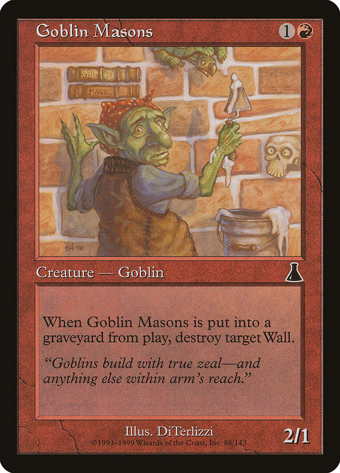 Goblin Masons [Urza's Destiny] | Red Riot Games CA