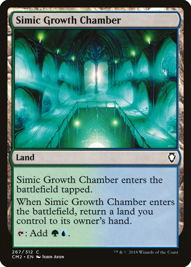 Simic Growth Chamber [Commander Anthology Volume II] | Red Riot Games CA