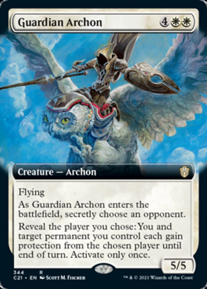 Guardian Archon (Extended Art) [Commander 2021] | Red Riot Games CA