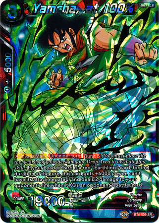 Yamcha, at 100-Percent (BT5-009) [Miraculous Revival] | Red Riot Games CA