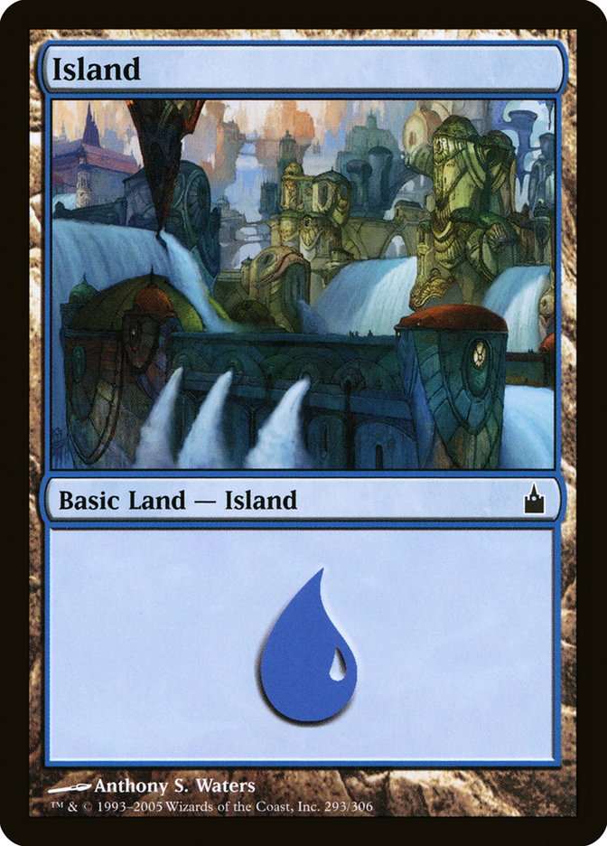 Island (293) [Ravnica: City of Guilds] | Red Riot Games CA
