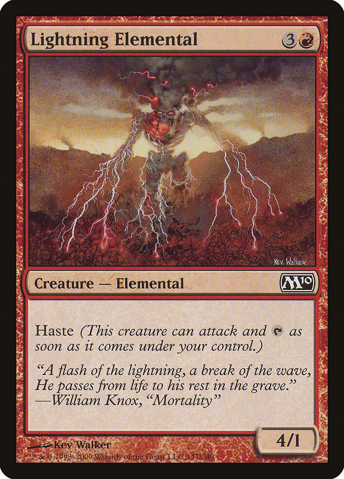 Lightning Elemental [Magic 2010] | Red Riot Games CA