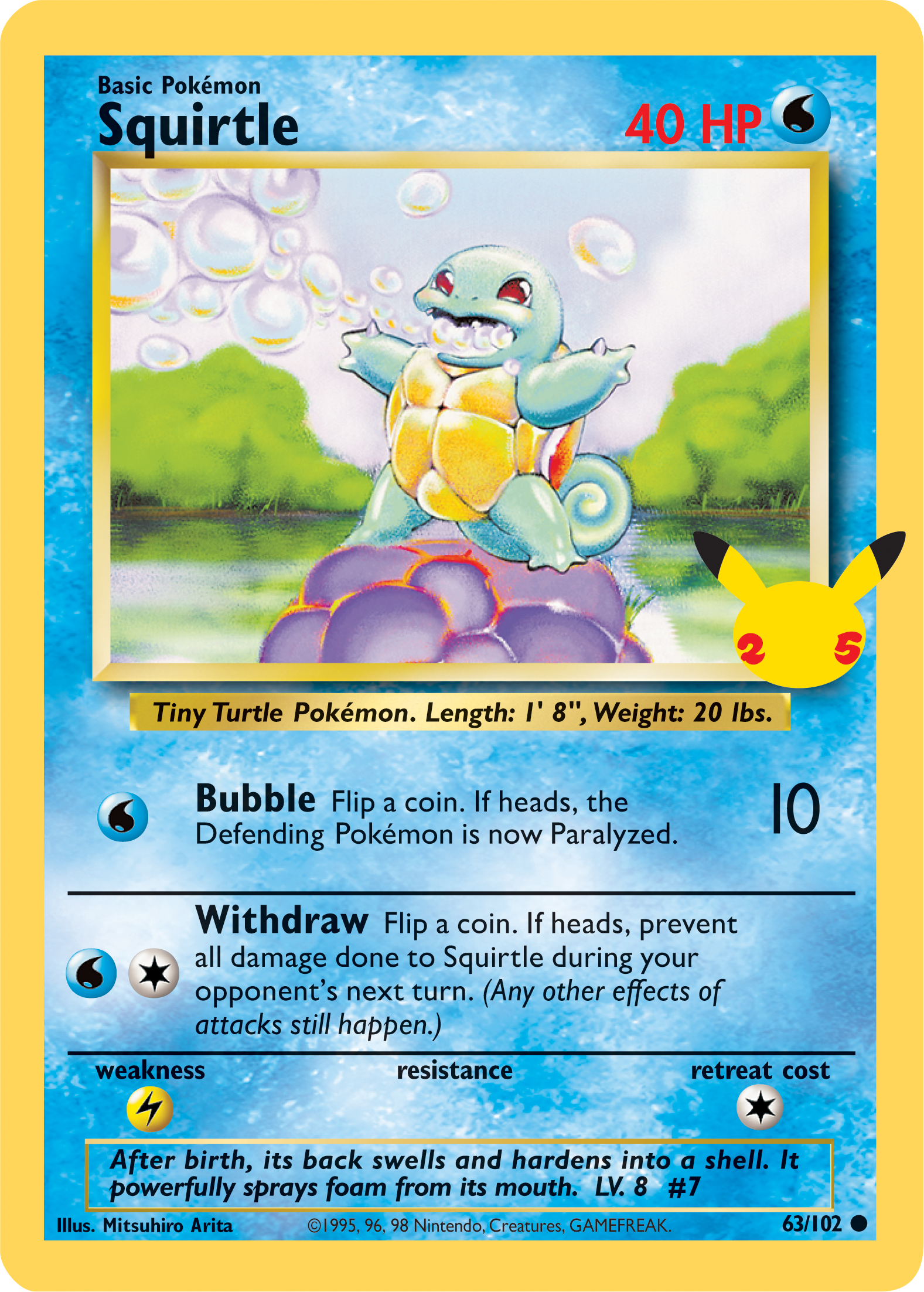 Squirtle (63/102) [First Partner Pack] | Red Riot Games CA