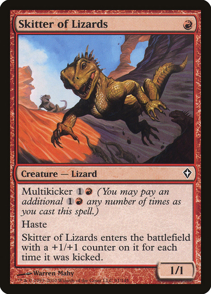 Skitter of Lizards [Worldwake] | Red Riot Games CA