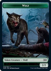 Wolf // Wurm (030) Double-Sided Token [Double Masters Tokens] | Red Riot Games CA