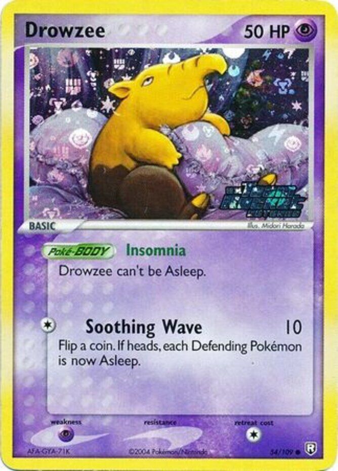 Drowzee (54/109) (Stamped) [EX: Team Rocket Returns] | Red Riot Games CA