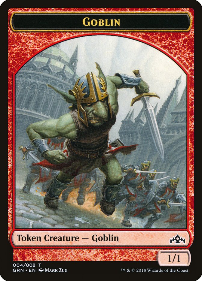 Goblin Token [Guilds of Ravnica Tokens] | Red Riot Games CA