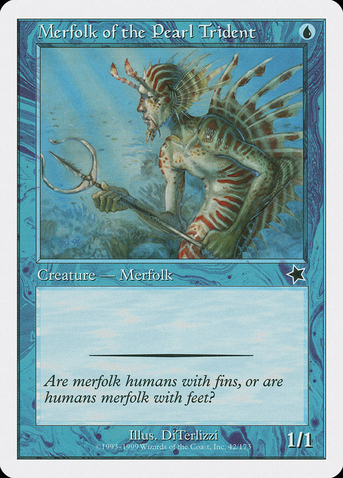 Merfolk of the Pearl Trident [Starter 1999] | Red Riot Games CA