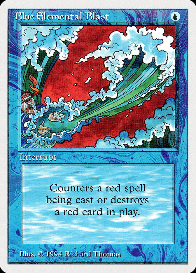 Blue Elemental Blast [Summer Magic / Edgar] | Red Riot Games CA