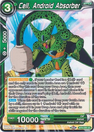 Cell, Android Absorber (BT9-039) [Universal Onslaught] | Red Riot Games CA