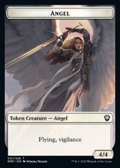 Kavu // Angel Double-Sided Token [Dominaria United Commander Tokens] | Red Riot Games CA