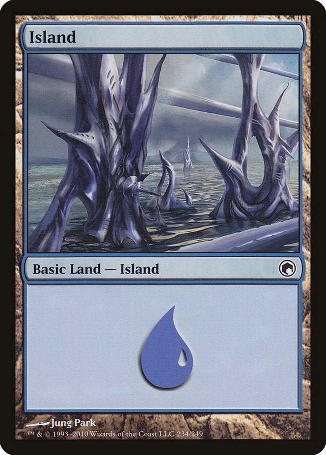 Island (234) [Scars of Mirrodin] | Red Riot Games CA