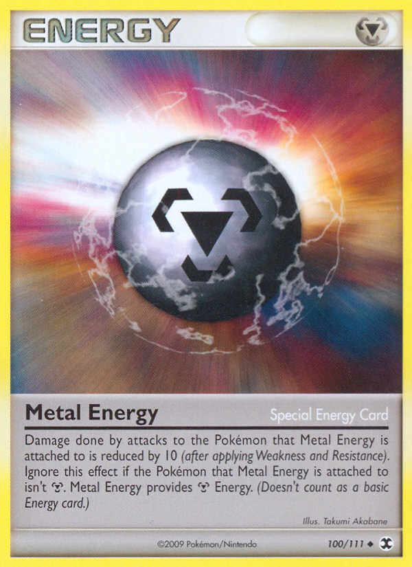 Metal Energy (100/111) [Platinum: Rising Rivals] | Red Riot Games CA
