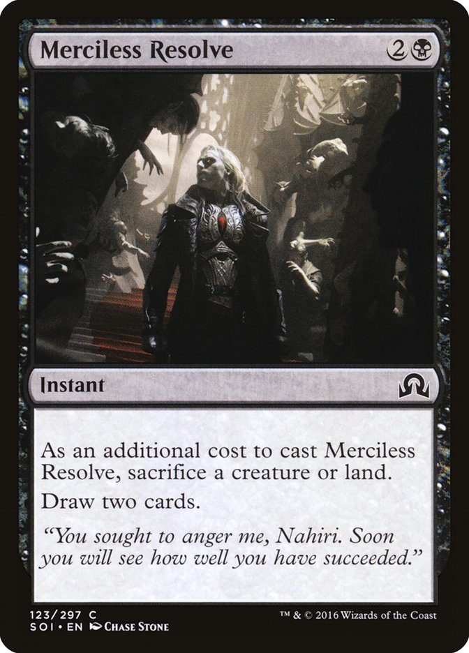 Merciless Resolve [Shadows over Innistrad] | Red Riot Games CA