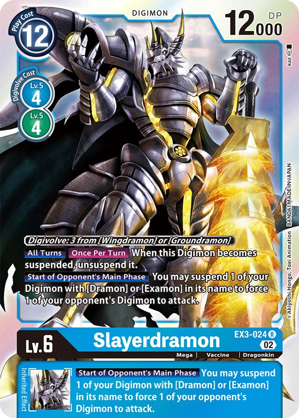 Slayerdramon [EX3-024] [Draconic Roar] | Red Riot Games CA