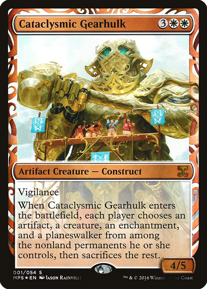 Cataclysmic Gearhulk [Kaladesh Inventions] | Red Riot Games CA