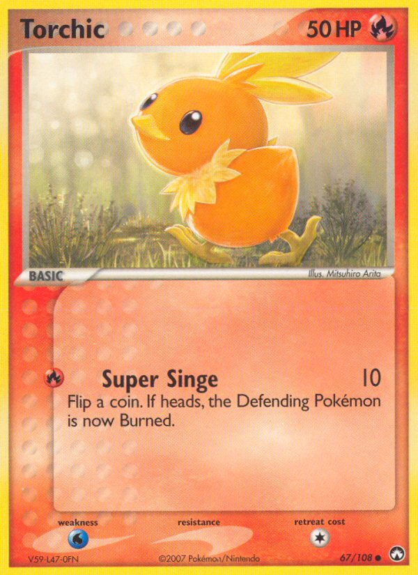 Torchic (67/108) [EX: Power Keepers] | Red Riot Games CA