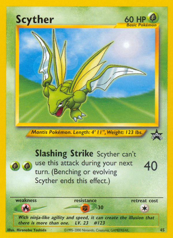 Scyther (45) [Wizards of the Coast: Black Star Promos] | Red Riot Games CA