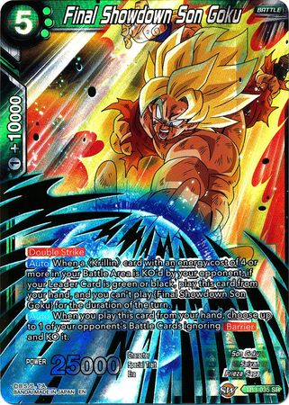 Final Showdown Son Goku (TB3-035) [Clash of Fates] | Red Riot Games CA