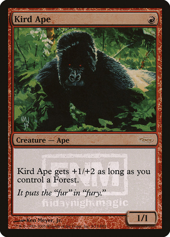 Kird Ape [Friday Night Magic 2005] | Red Riot Games CA