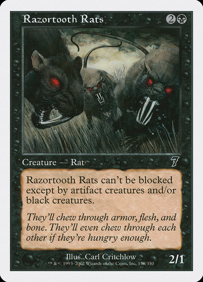 Razortooth Rats [Seventh Edition] | Red Riot Games CA