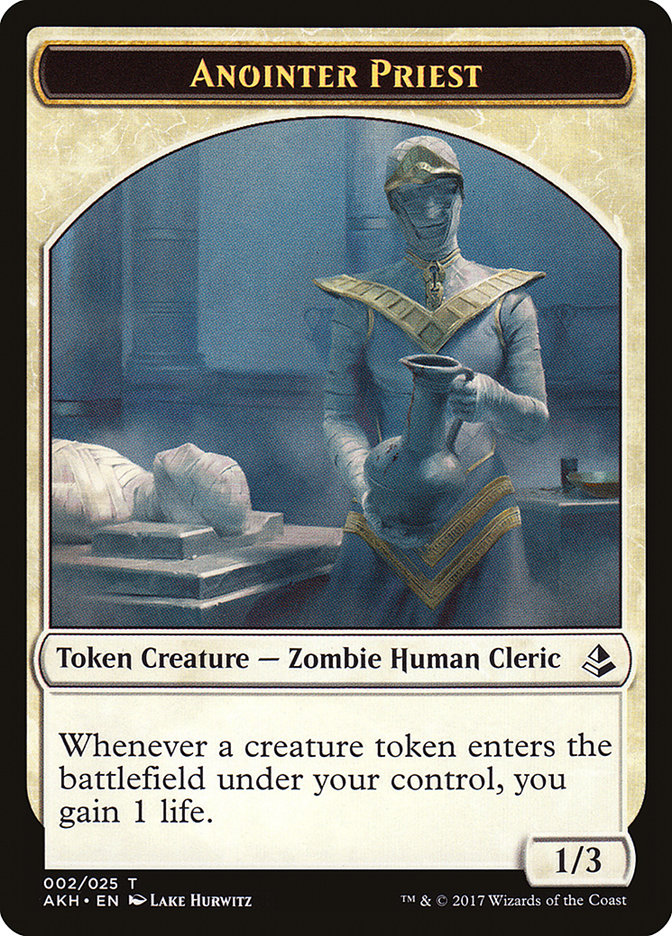 Anointer Priest Token [Amonkhet Tokens] | Red Riot Games CA