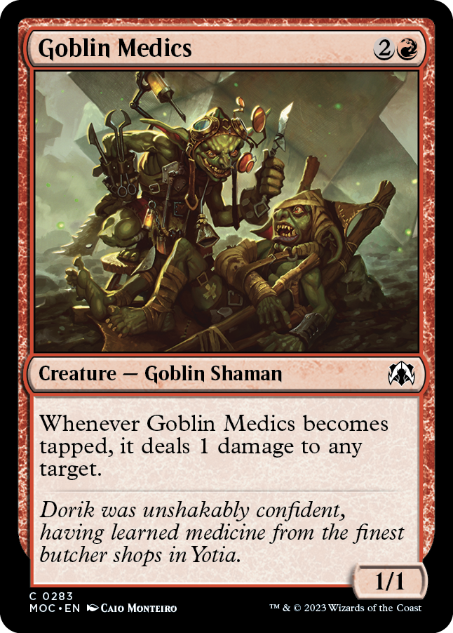 Goblin Medics [March of the Machine Commander] | Red Riot Games CA