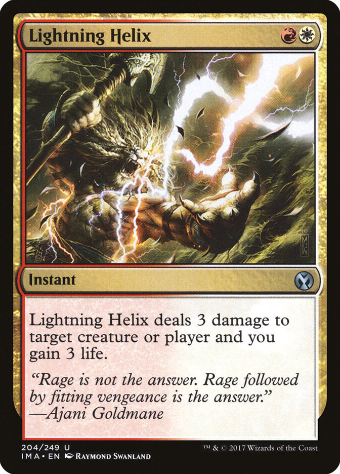 Lightning Helix [Iconic Masters] | Red Riot Games CA