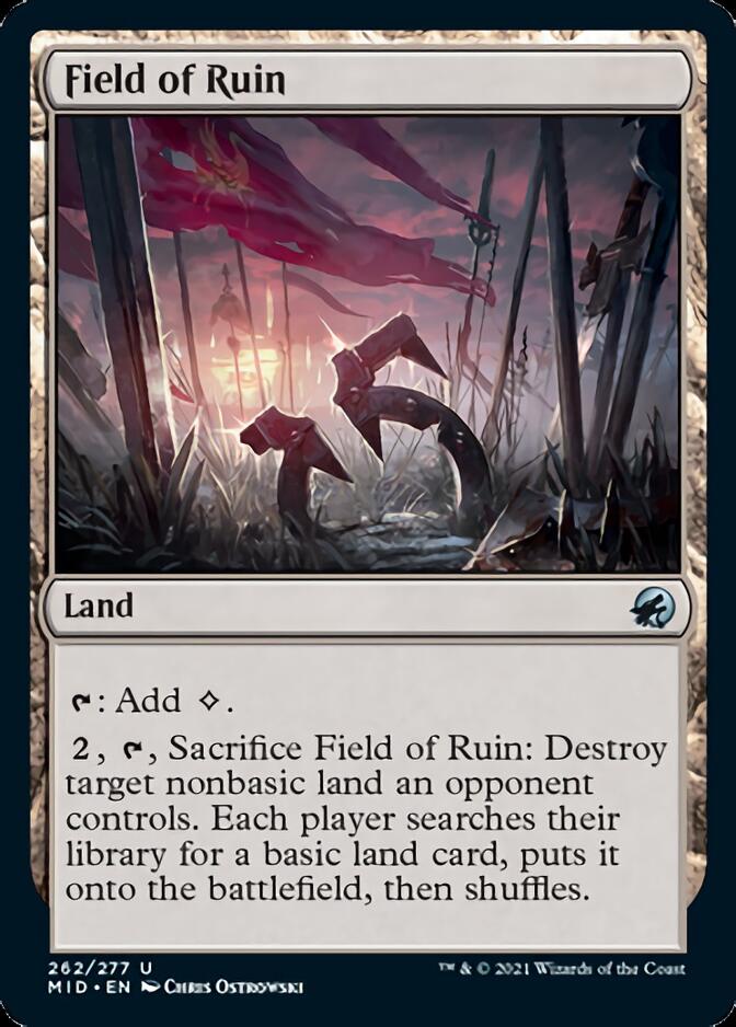 Field of Ruin [Innistrad: Midnight Hunt] | Red Riot Games CA