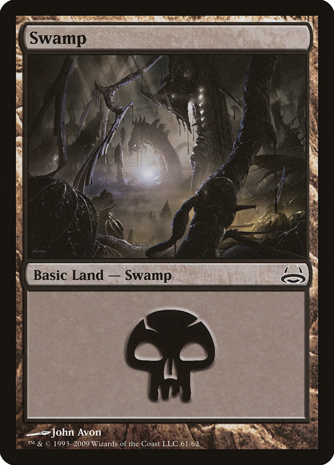 Swamp (61) [Duel Decks: Divine vs. Demonic] | Red Riot Games CA